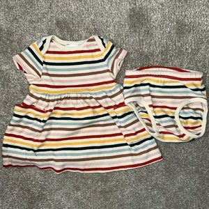 Hanna Andersson Summer suit with bloomers